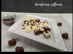 Una foto de Bombones de chocolate rellenos 🍫