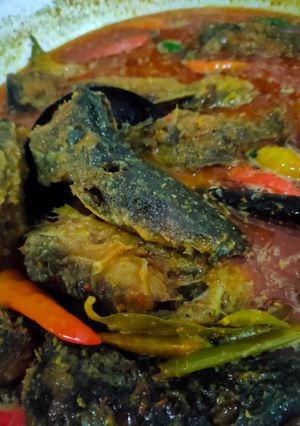 Foto resep Mangut lele santan pedas