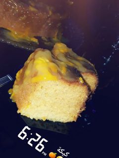 صورة لوصفة الكيكة الاسفنجية بصوص البرتقال 🍰🍰