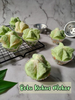 Foto resep Bolu Kukus Mekar (tanpa soda)