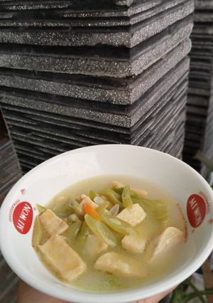Foto resep Sayur santan buncis tahu