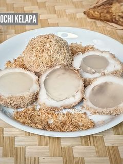 Foto resep Mochi kelapa