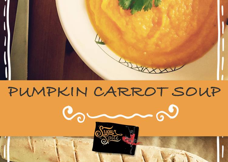 Simple Way to Make Speedy Pumpkin and Carrot Soup