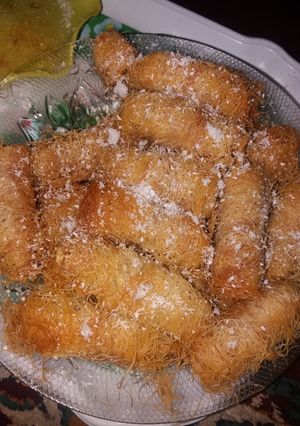 صورة لوصفة لفائف الكنافة