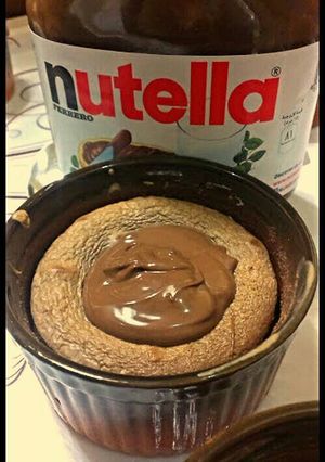 صورة لوصفة سوفليه النوتيلا♥