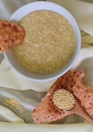 Hình của món Chè kê đậu xanh.