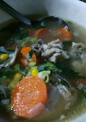 Foto resep Sayur sop ayam ala kadarnya