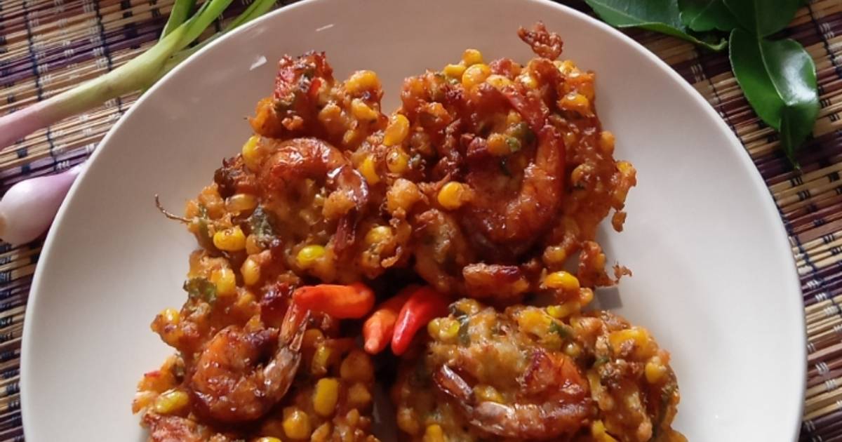 Dadar Jagung Udang Khas Malang