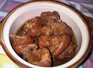Foto resep Kaki Babi Masak Kecap (Cukiok)
