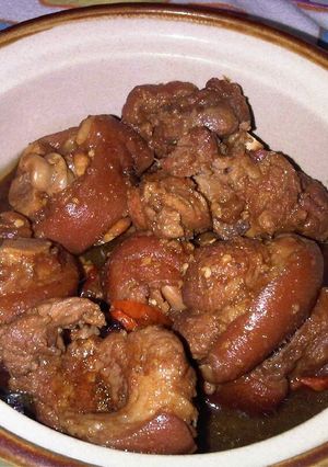 Foto resep Kaki Babi Masak Kecap (Cukiok)