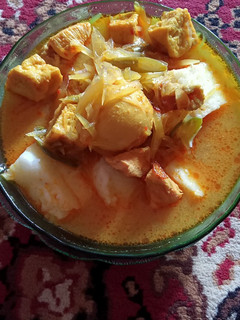 Foto resep Lontong Sayur pepaya muda
