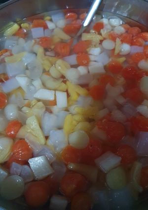 Foto resep Es buah jadul