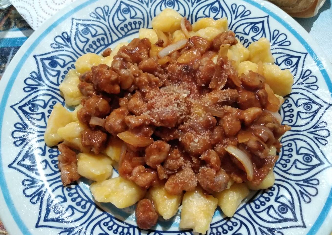 Ñoquis de calabaza