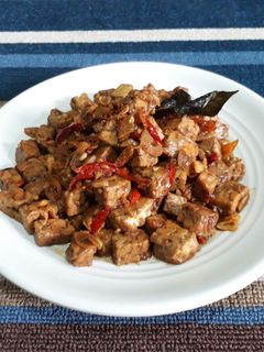 Foto resep Oreg Tempe Pedas Manis
