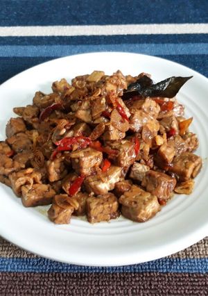 Foto resep Oreg Tempe Pedas Manis