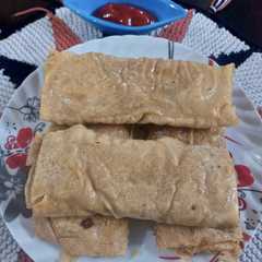 পাঁপড় রোল (papor role recipe in Bengali) রেসিপির প্রধান ছবি