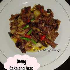 Oseng Cakalang Asap রেসিপির প্রধান ছবি
