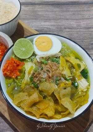 Foto resep Soto Ayam Lamongan dengan Koya