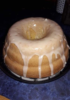 Una foto de Budín de mandarina en licuadora