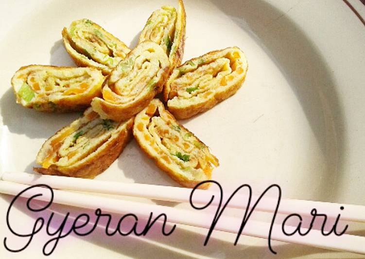 Gyeran Mari (Telur gulung ala korea)