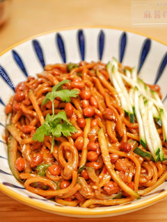Foto resep Lao Gan Ma Sesame Sauce Noodle (Mie Saus Wijen Chili Oil Chinese Style)