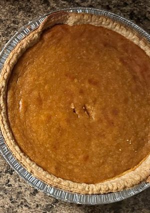 A picture of Sweet Potato Pie.