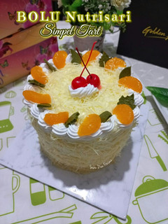 Foto resep Bolu Nutrisari jeruk / Cake Jeruk