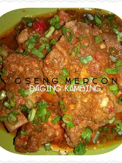 Foto resep Oseng Mercon Daging Kambing