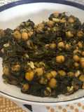 Spinach with Spiced Chickpeas (V) 🌱
