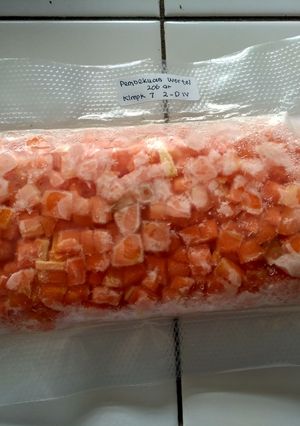 Foto resep Pembekuan sayuran