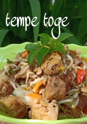 Foto resep Oseng tempe toge