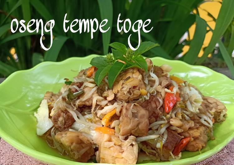 Oseng tempe toge