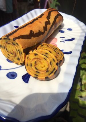 Foto resep Lapis legit gulung rintik hujan