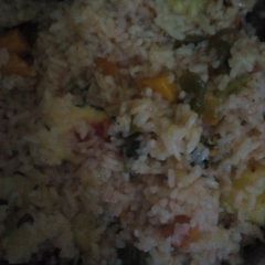 Title; vegetable rice A picture of Title; vegetable rice.