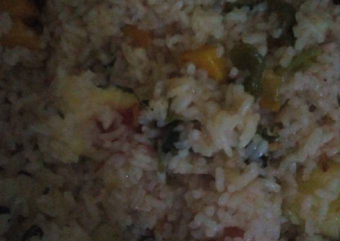 Recipe of Eric Ripert Title; vegetable rice