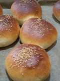 خبز البرغر خفيف وقطني