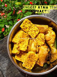Foto resep Ungkep Ayam Tempe Praktis 예르다👍