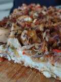 Pizza blanca de jurel