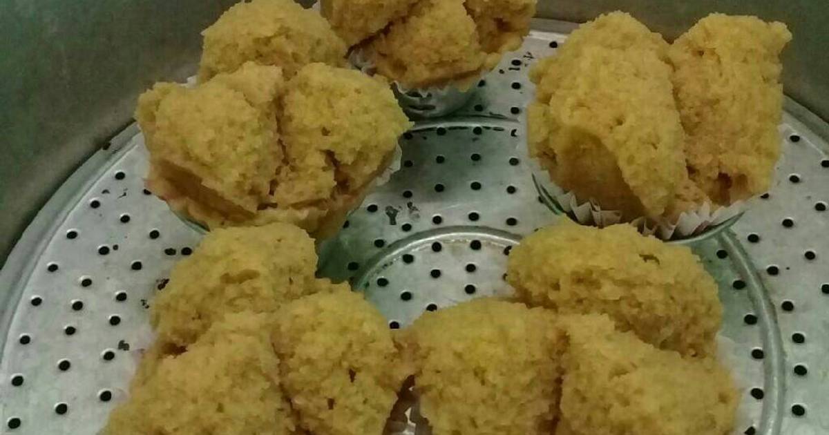  Resep Bolu kukus tape singkong  gula merah oleh Christina 