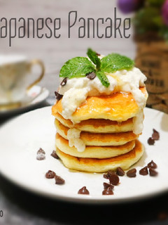 Foto resep Fluffy Japanese Pancake