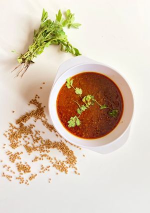 સુકી મેથી નું શાક (Dry Methi Sabji Recipe In Gujarati) રેસીપી મુખ્ય ફોટો
