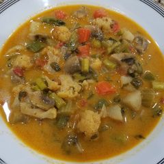 A picture of Vegetable Korma.