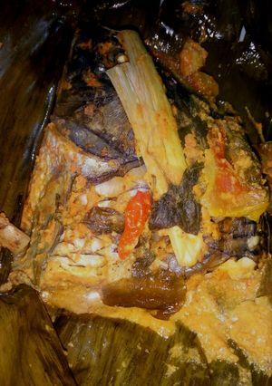 Foto resep Pepes ikan mas presto