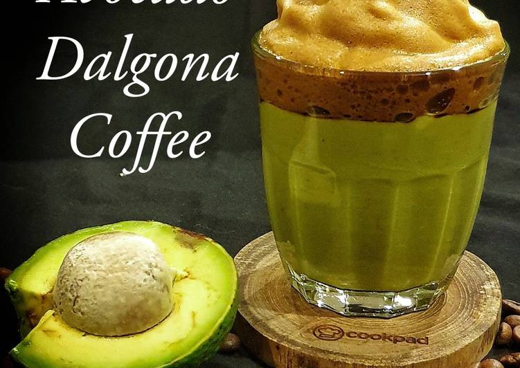 145. Avocado Dalgona Coffee