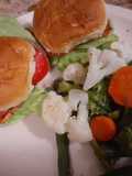 Hamburguesitas con Vegetales 🥦🥕