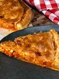 Tuna, Egg, and Tomato Puff Pastry Empanada