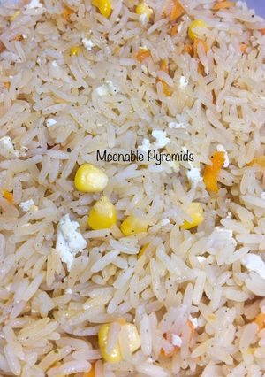 A picture of Egg white rice.