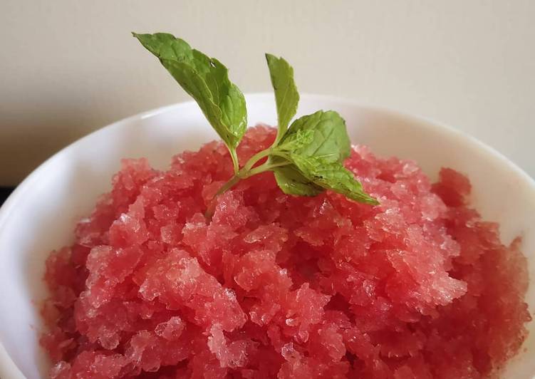 Easiest Way to Make Quick Watermelon Slush