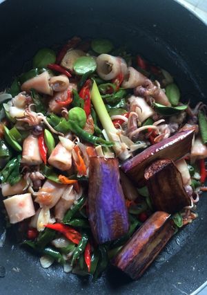Foto resep Tumis Cumi Asin