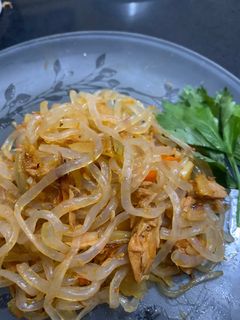 Foto resep Shirataki Aglio olio
